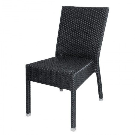 Chaises en rotin anthracite