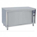 Meuble chauffant inox portes coulissantes 1000 x 600 x 850