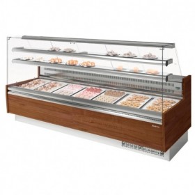Vitrine réfrigérée à patisserie  990x950x1300-CARACT