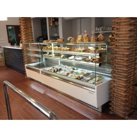 Vitrine réfrigérée à pâtisserie  infrico 1935x985x1300