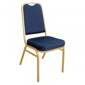 Chaises bleu de banquet et hotel