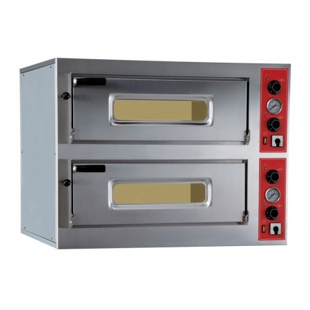 Four à pizzas électrique - LARGE - 2 x 6 pizzas - PIZZA GROUP