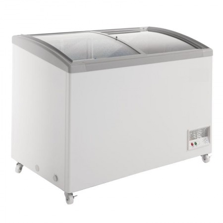 Coffre vitré négatif - Paiement 4X - Garantie 2 ans - 200 L - Classe N