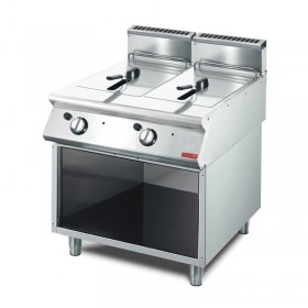 Friteuse Monobloc  2 X 10/12 L gaz
