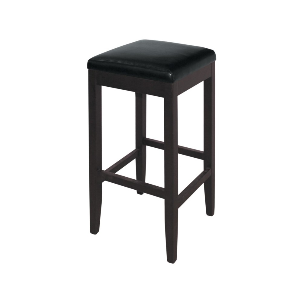 Chaises en simili cuir marron foncé Chaises en simili cuir marron foncé