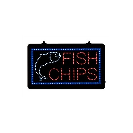 Enseigne LED CHIPS