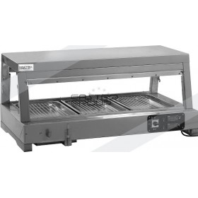 Vitrine chauffante chicken- poulet 810*670*510mm + contrôleur humidité
