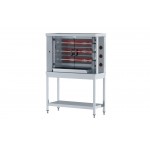 Rôtissoire professionnelle à poulets - GAZ - Paiement 4X - 3 broches / 18 poulets