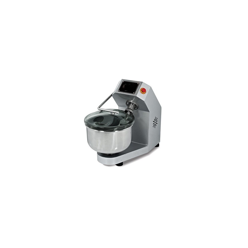 Pétrin 17L - Axe oblique - Inox - Boulangerie - 230 V. Pétrin 17L - Axe oblique - Inox - Boulangerie - 230 V.