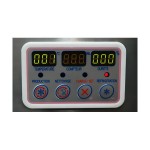 Machine à glaces à l'italienne - Frozen Yaourts - 2 parfums - Avec roulettes - 2.4kw - Classe N