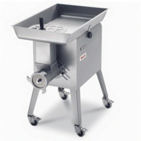 Hachoir en inox N° 42, Ø 8 mm, 700 kg/h, piètement sur roues