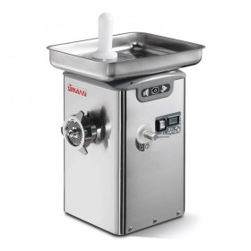 Hachoir à viande N°22 réfrigéré, monobloc inox