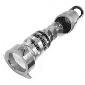 Hachoir à viande N°32 réfrigéré, monobloc inox