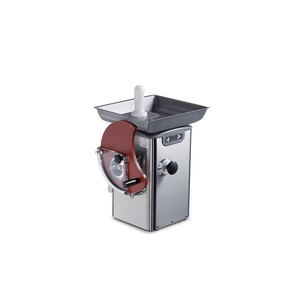Hachoir à viande N°32 réfrigéré, monobloc inox Hachoir à viande N°32 réfrigéré, monobloc inox
