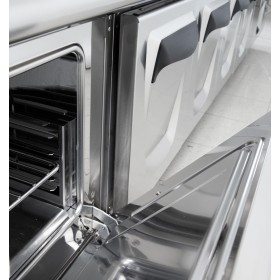 Fourneau 2 feux gaz+ PCF sur four MODULAR 