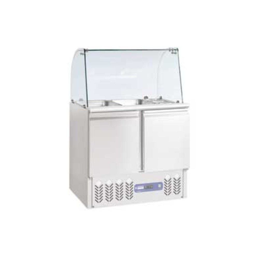 SALADETTE RÉFRIGÉRÉE VITRÉE 2 PORTES SALADETTE RÉFRIGÉRÉE VITRÉE 2 PORTES
