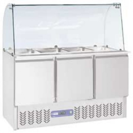 SALADETTE RÉFRIGÉRÉE VITRÉE 3 PORTES