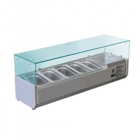 Kit réfrigérée 5 BACS GN 1/4 spécial pizza