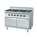 Rechaud 6 feux gaz BERTO'S 
