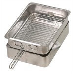 Fumoir électrique pour aliments, 1 étage (400x600 mm)