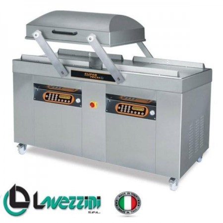 Machine sous-vide - Industrielle - 4 x 800 mm - LAVEZZINI - Super-tech SUPERMEGA