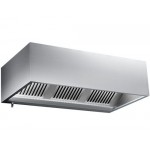 Hotte statique / sans moteur - 2000 x 1100 - Filtres chocs