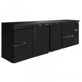 Arrière-Bar Réfrigéré 2 portes et 4 tiroirs