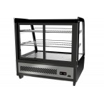 Vitrine réfrigérée à poser - Paiement 4X - Garantie 2 ans - 160 L. - 2 étagères - Avec éclairage - Classe N