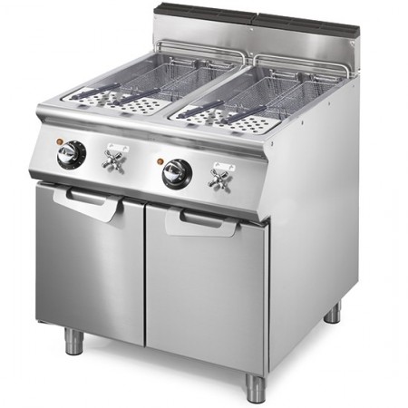 Cuiseur de pâtes monobloc éléctriques 3 GN1/3 GGM GROUP ITALIE