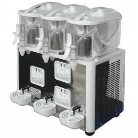 Machine à Granita - 3 x 5 L. - Paiement 4X - 2 cuves - Made in Italy