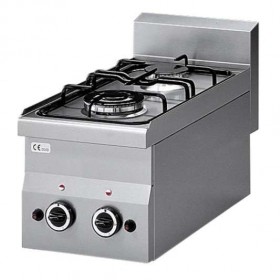 Cuisinière 2 feux gaz, -Top-