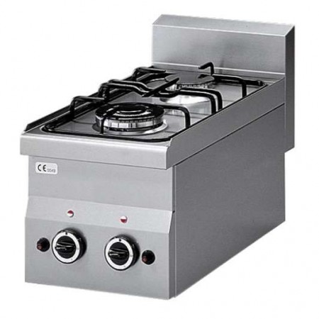 Cuisinière 2 feux gaz, -Top-