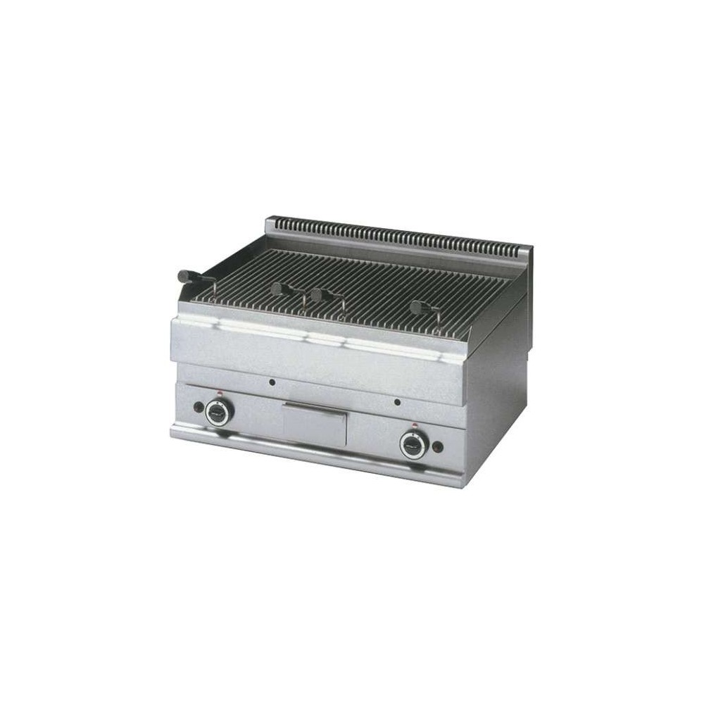 Grill pierre de lave gaz, grille de cuisson en fonte -Top- Grill pierre de lave gaz, grille de cuisson en fonte -Top-