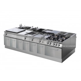 Friteuse Electrique Monobloc 2x17 litres GGMASTRO ITALIE