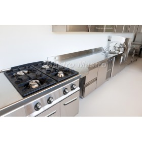 Rechaud 4 feux gaz GN1/1 GASTROMASTRO SPAIN