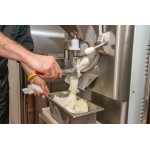 Turbine à glaces professionnelle - 8 L. - 1 cuve