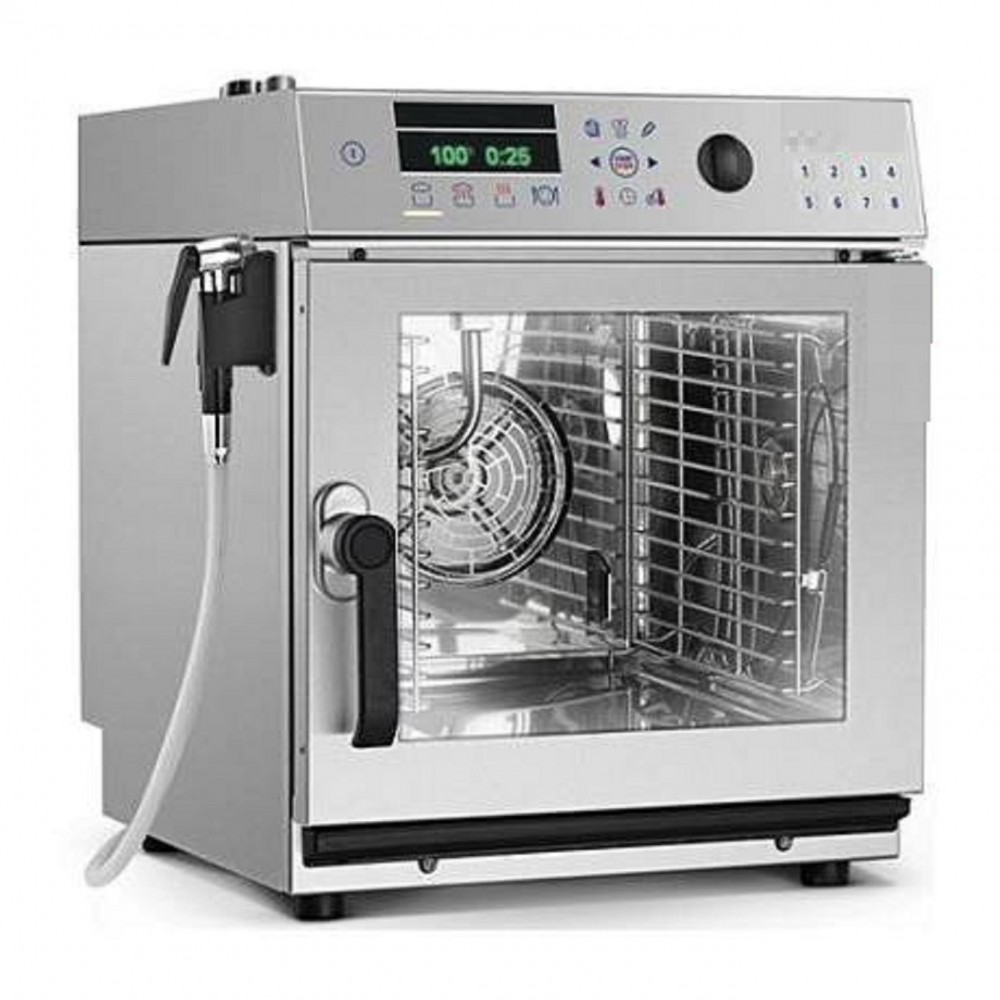 Four électrique vapeur électromécanique 6 GN1/1 GIORIK KH-101 Four électrique vapeur électromécanique 6 GN1/1 GIORIK KH-101