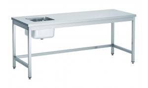 Table du chef inox