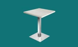 Table de restaurant carrée Ø 70