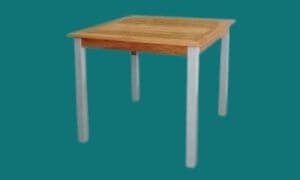 Table de terrasse carrée Ø 120